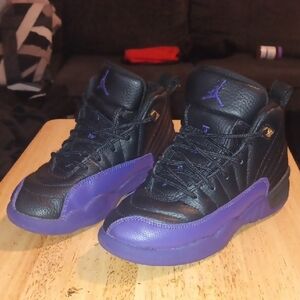 Jordan Kids Sneakers Black Purple